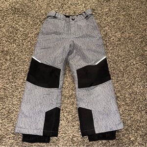Swiss Tech Black and Gray Snow pants